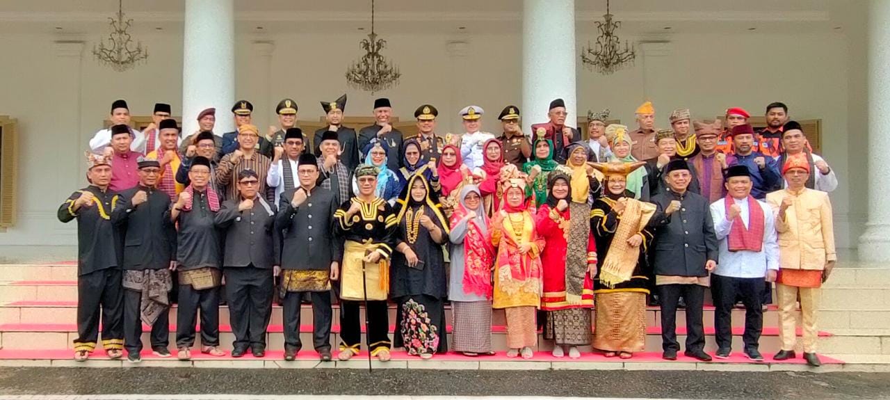 Upacara Peringatan Hari Lahir Pancasila di Kantor Gubernur Sumatera Barat